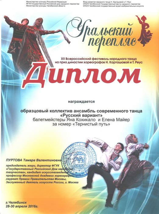 Наши достижения 2016